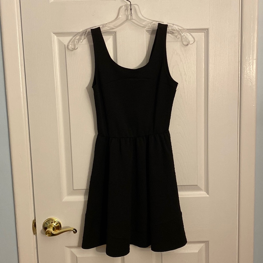 Bloomingdales AQUA black XS dress